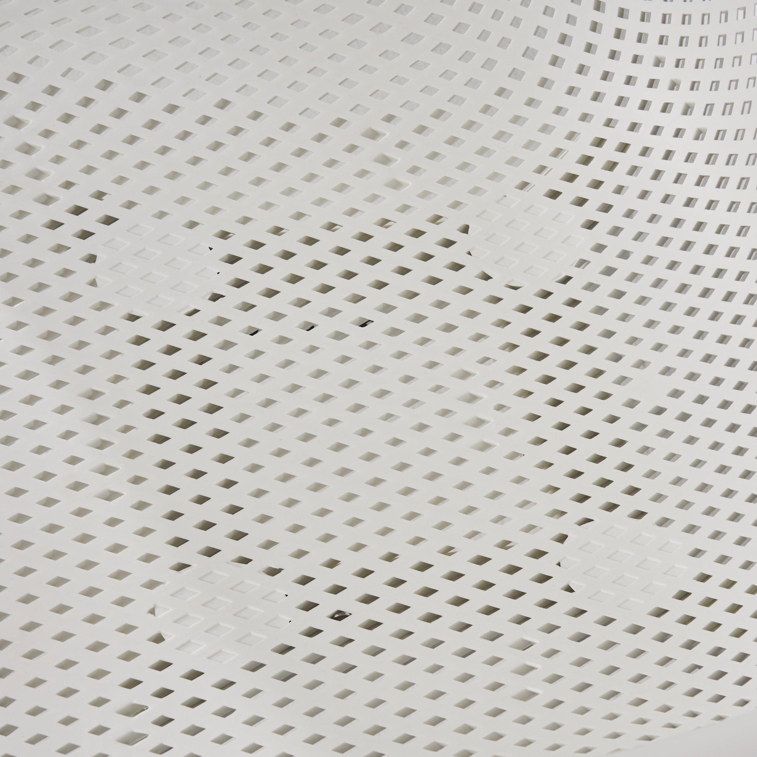 Accent Chair Minimalist White Polypropylene Diamond 24