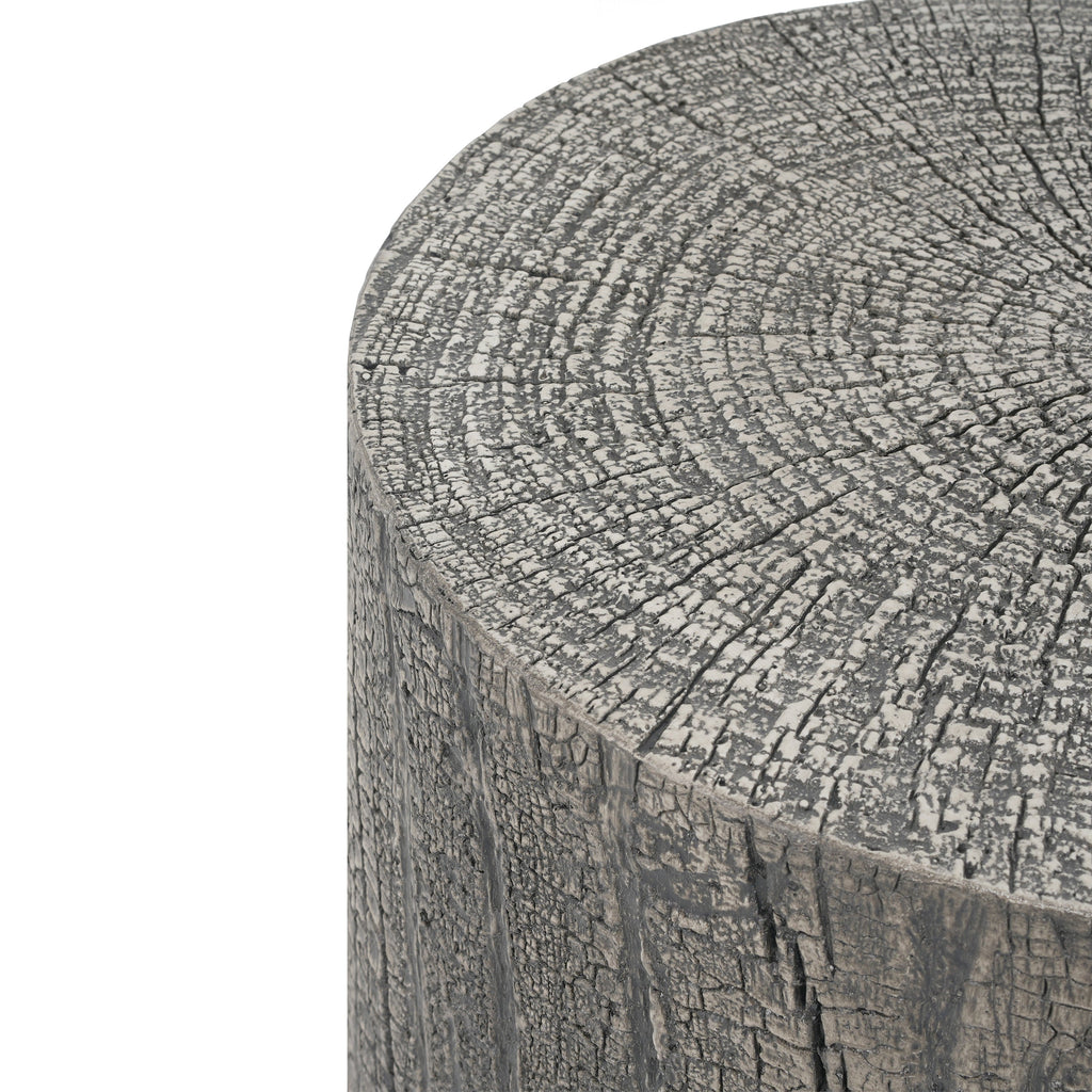 16x20 Inch MGO Propane Tank Holder Side Table, Light Grey