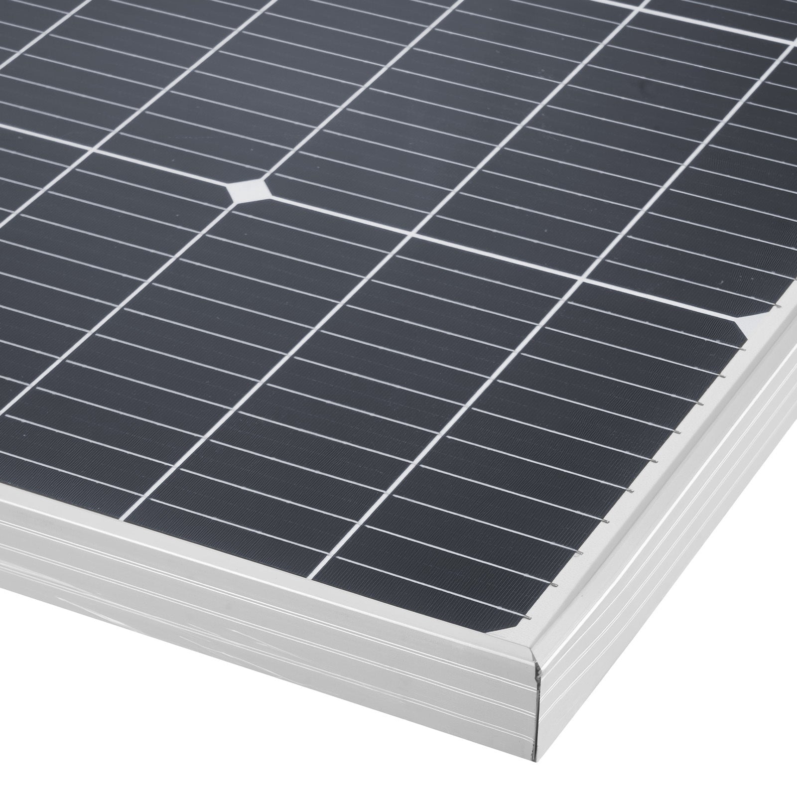 100W Monocrystalline Solar Panel, 23% Efficiency, IP65 Waterproof, RV Boat
