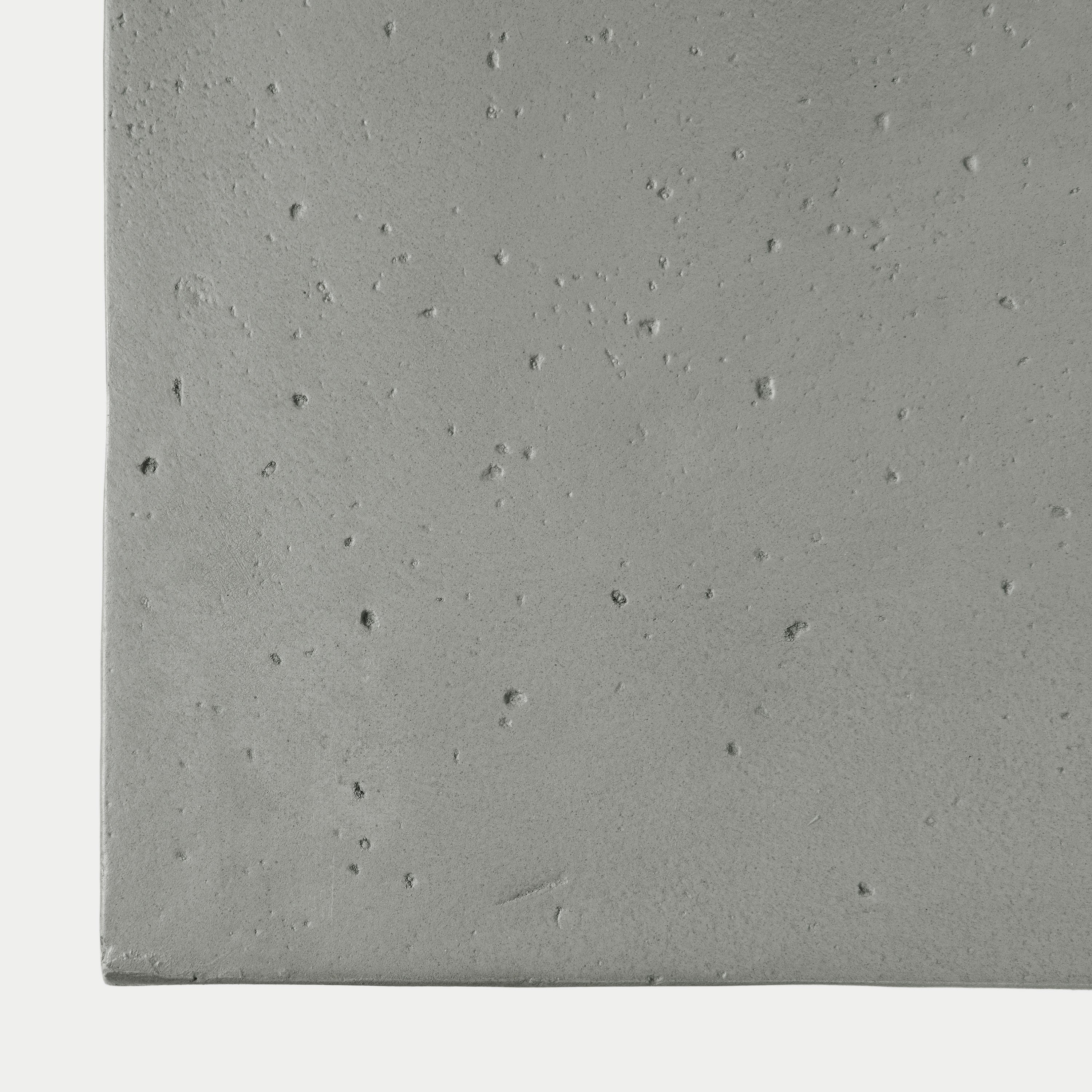 Contemporary 50,000 BTU Square MgO Fire Table with Clean Lines in Light Grey