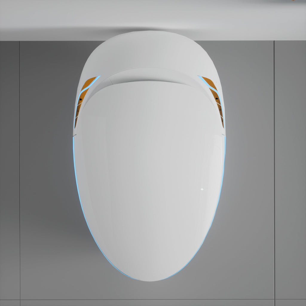 Unique Smart Toilet with Bidet Built In, Intelligent One Piece Toilet For Mod...