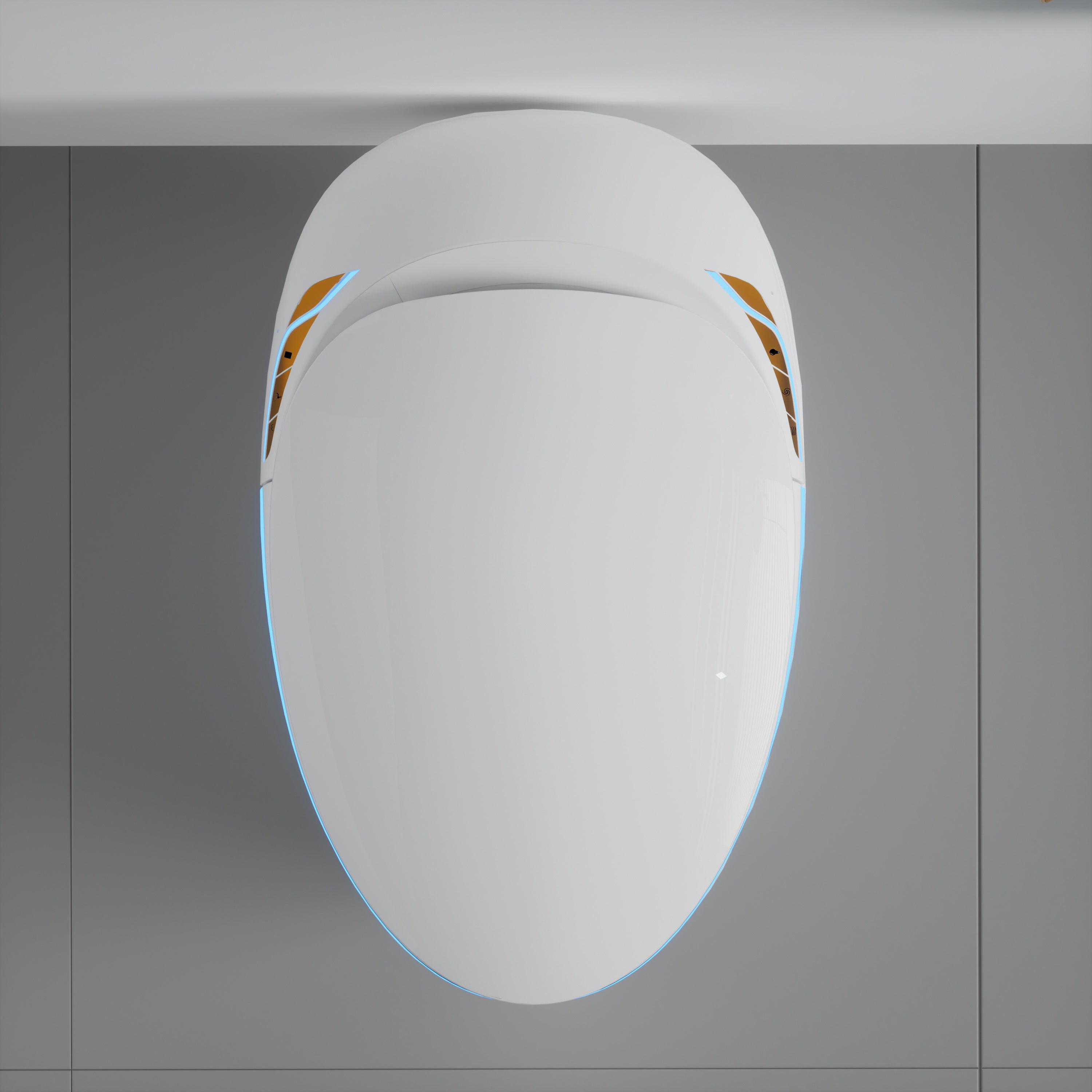 Unique Smart Toilet with Bidet Built In, Intelligent One Piece Toilet For Mod...
