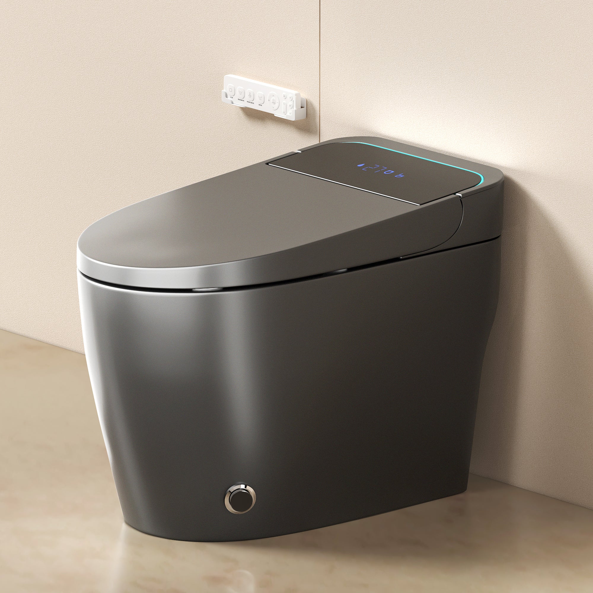Unique Smart Toile,  One Piece Toilet with Bidet Built In,Intelligent Toilet ...