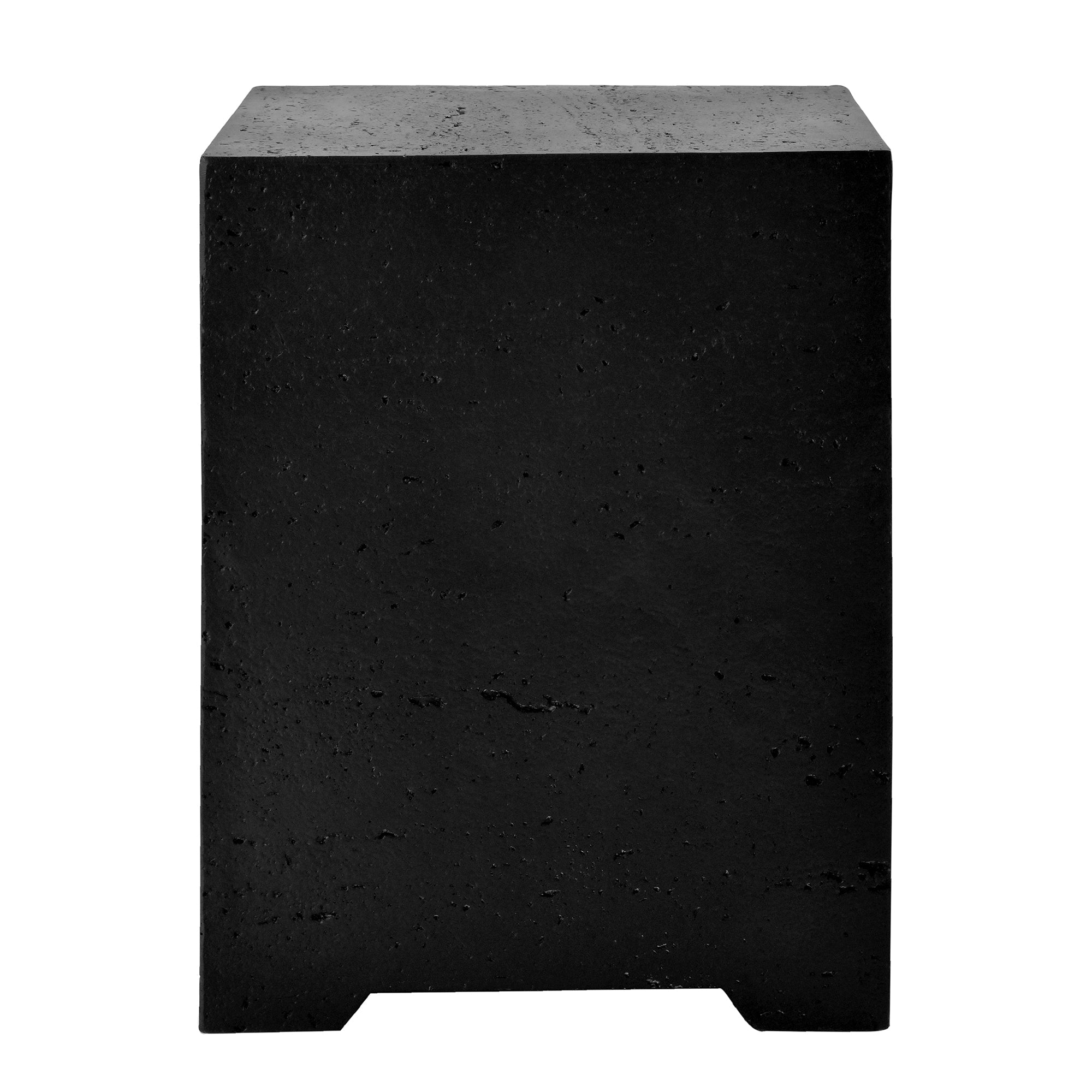 Propane Fire Pit Square MGO 40000 BTU 24" with Side Table Cover