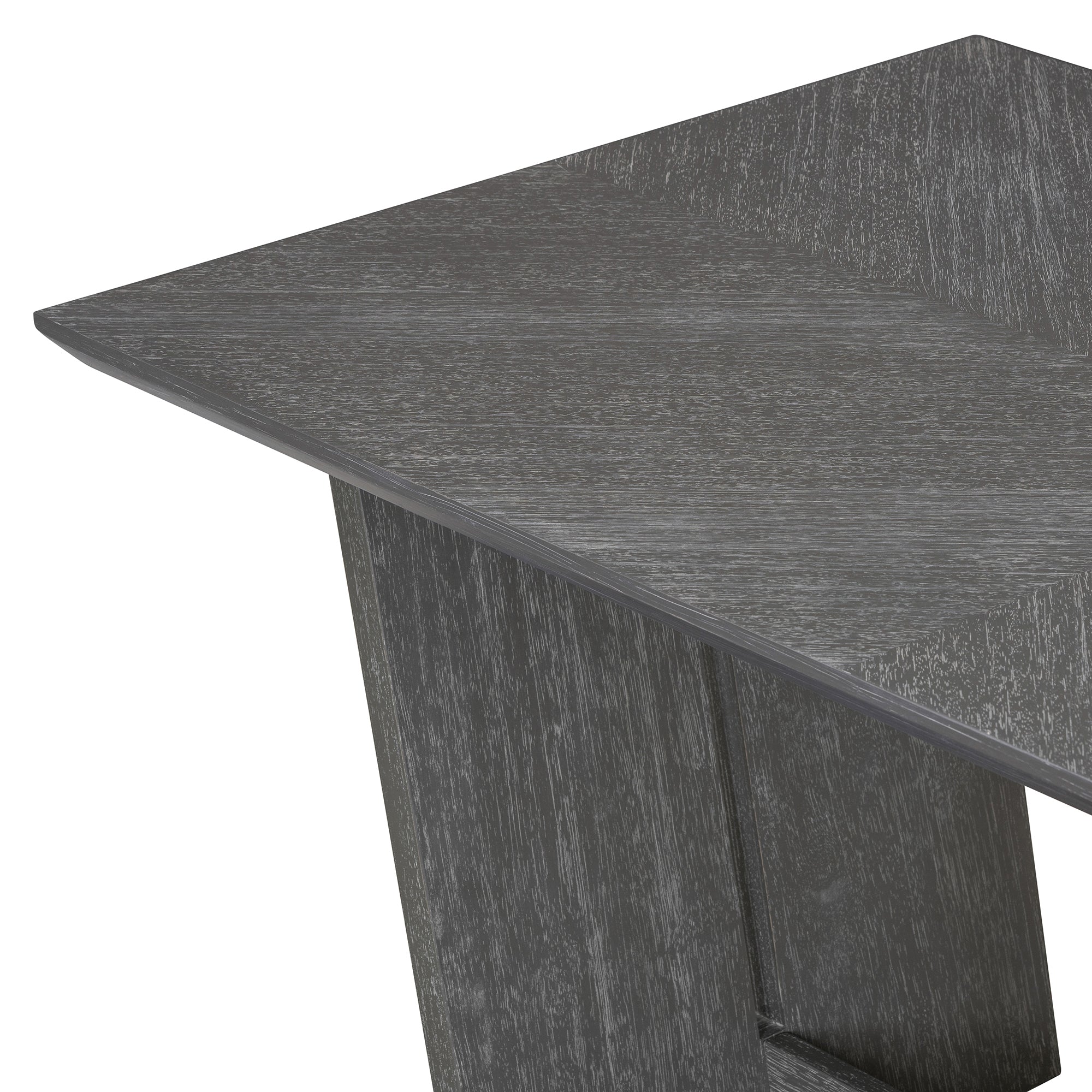 6-Piece Retro Dining Table Set for 6, 60' Wood Kitchen Table and Chairs Set of