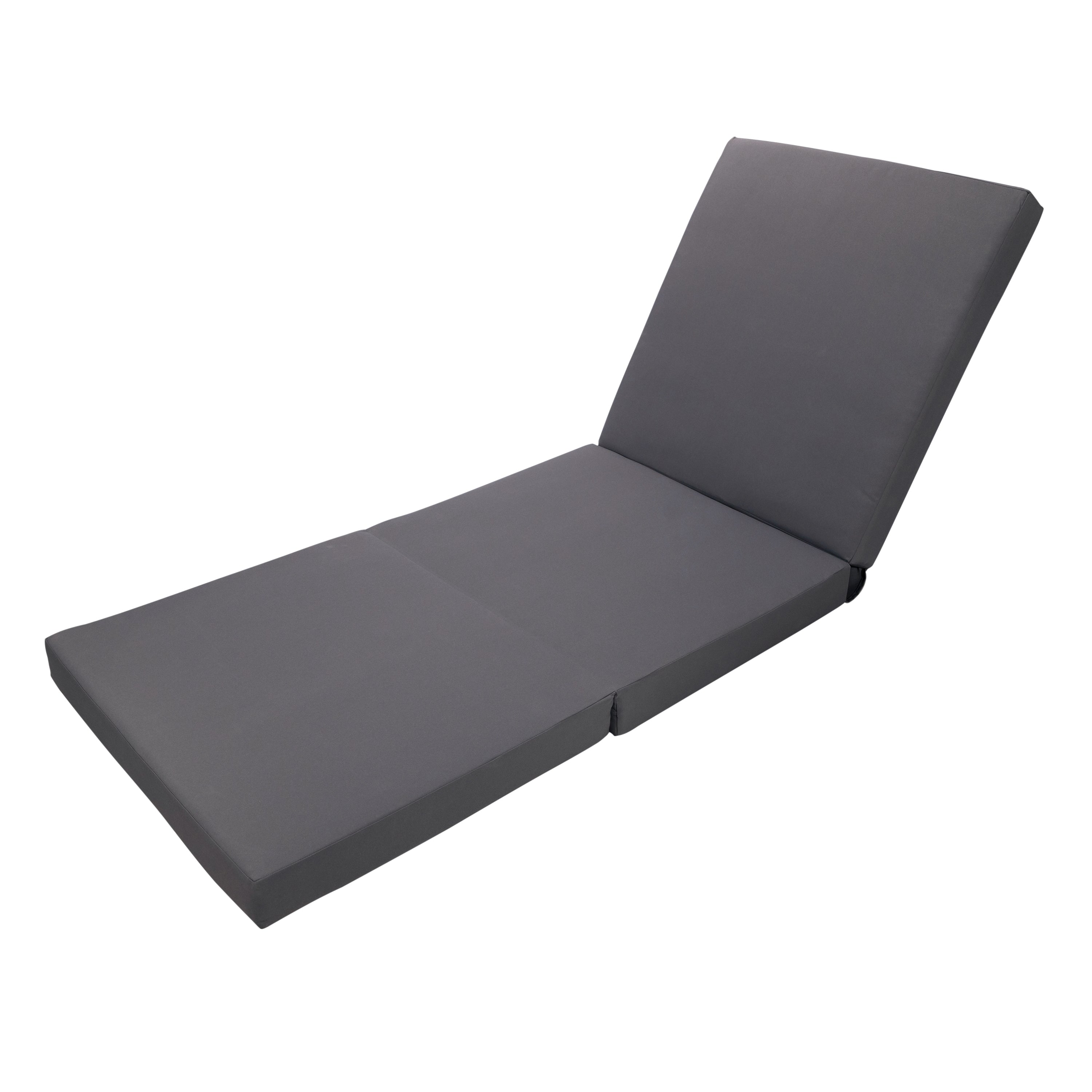 Chaise Lounge Acacia Wood Teak 79" 4 Position Adjustable