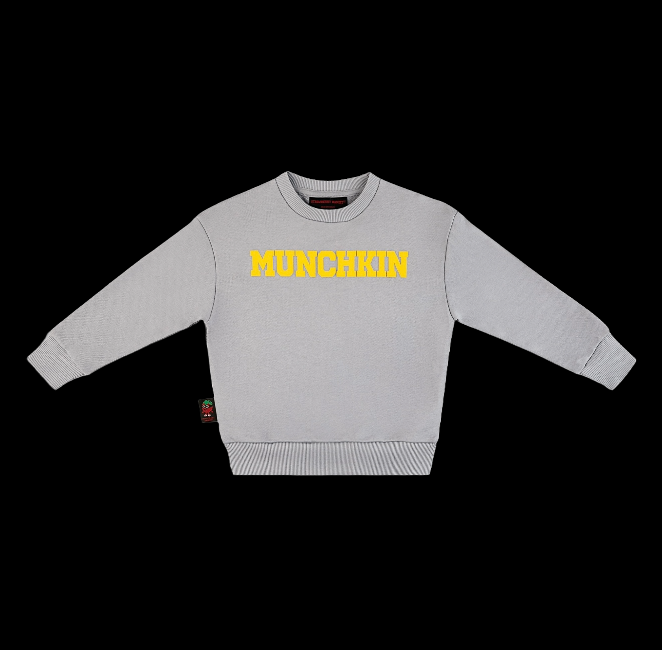 MUNCHKIN 400 GSM Cotton Crewneck | Sharkskin - Gold Fusion Edition