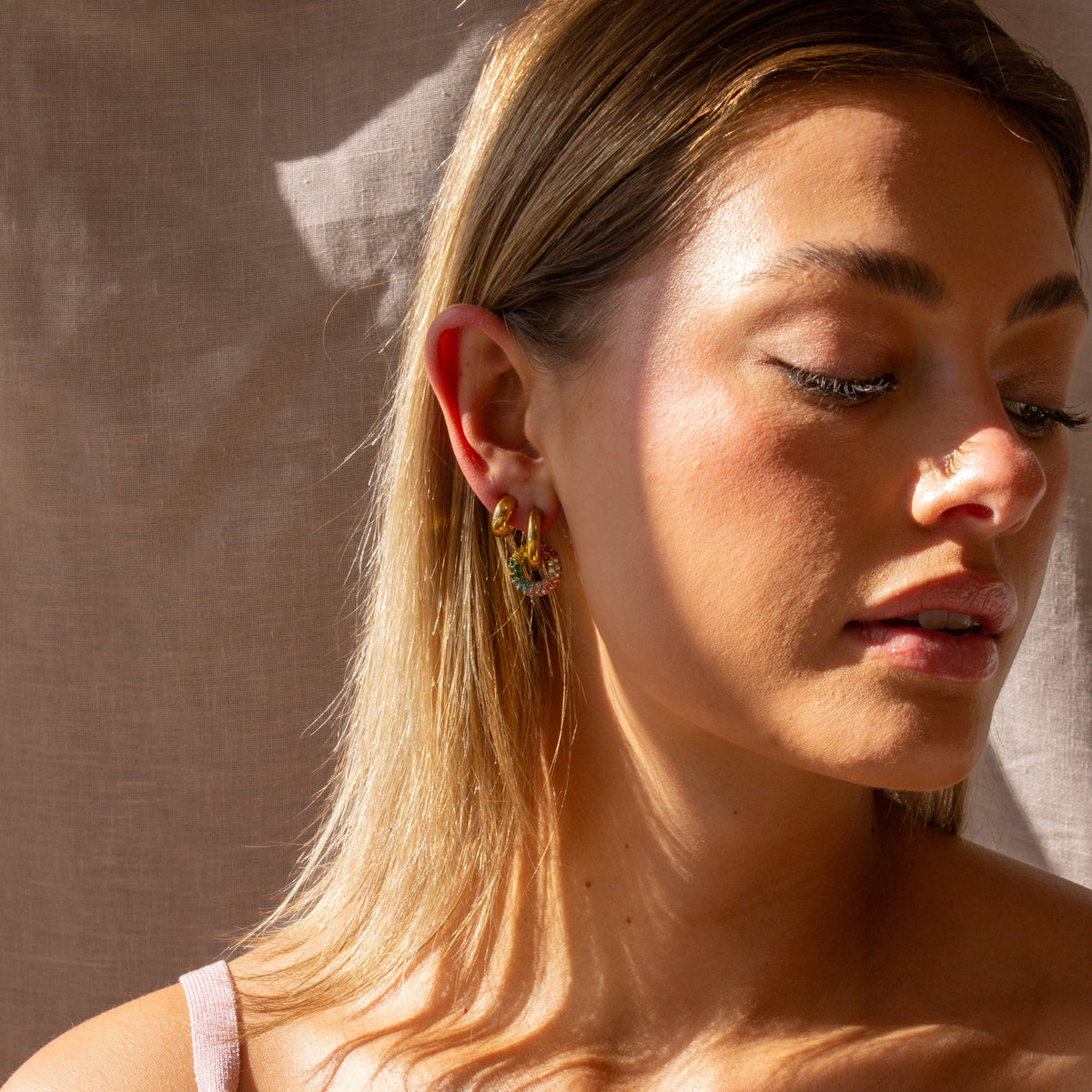 Donna Hoop Earrings
