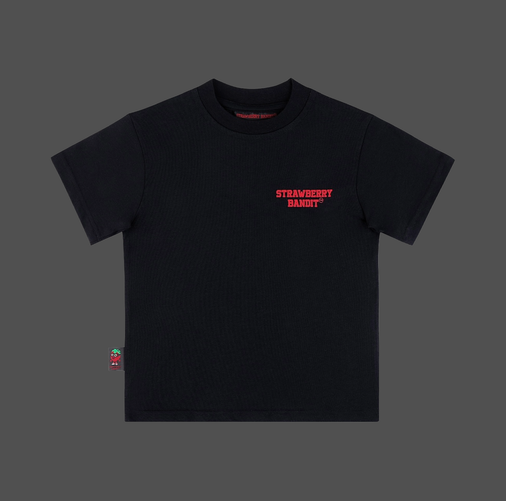 200 GSM Cotton Kids' T-Shirt | Midnight Black