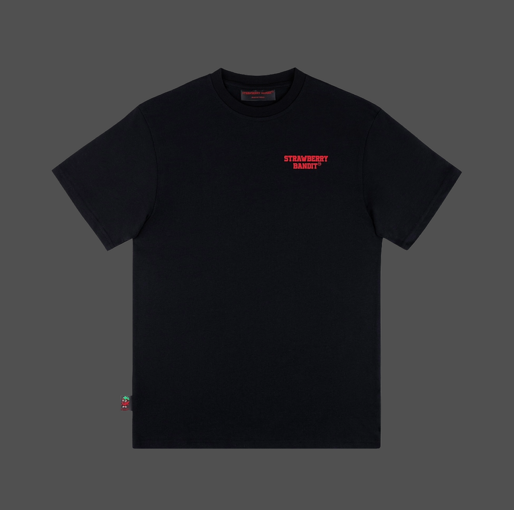 200 GSM Unisex Cotton T-Shirt | True Black