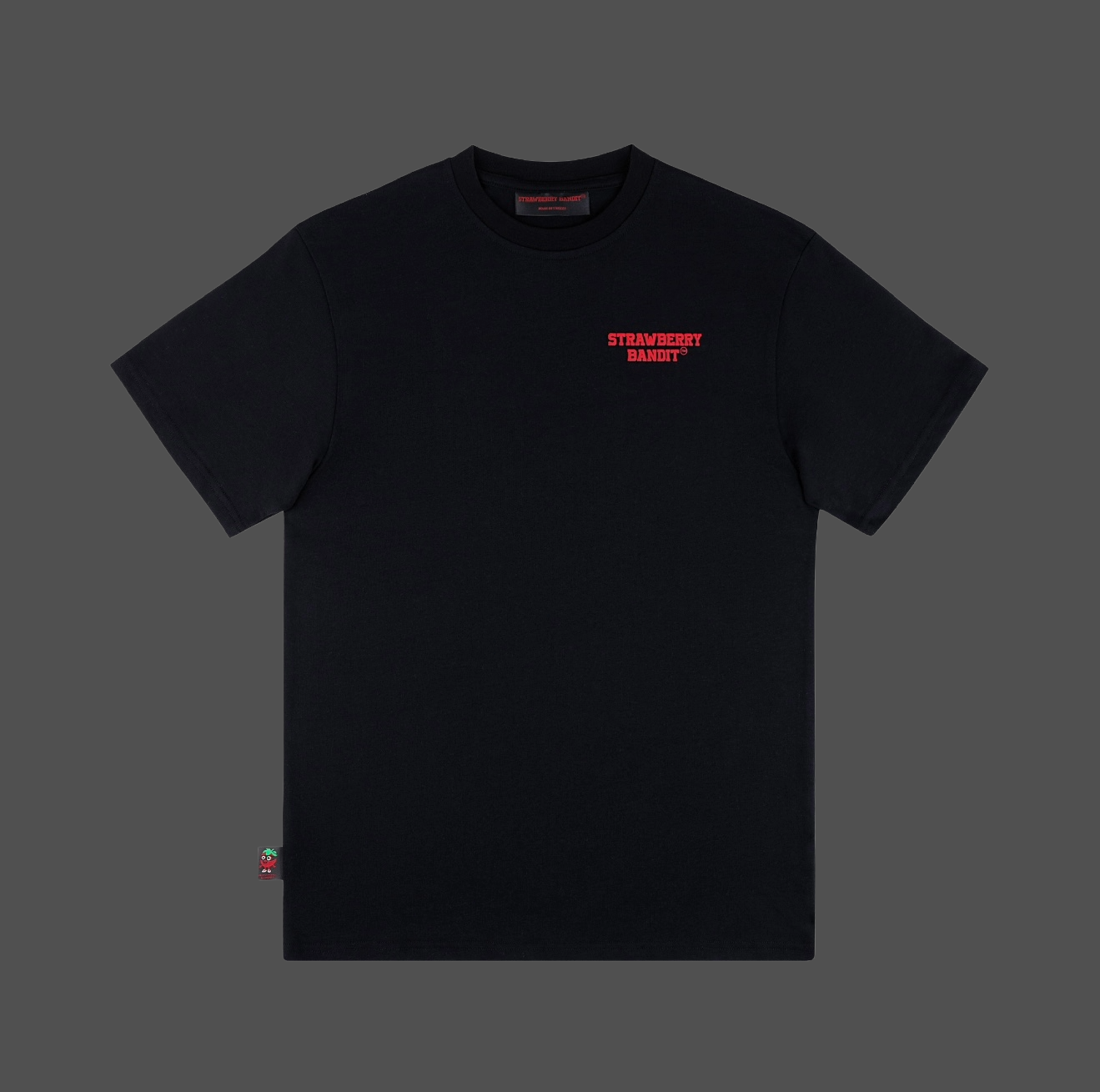 200 GSM Unisex Cotton T-Shirt | True Black