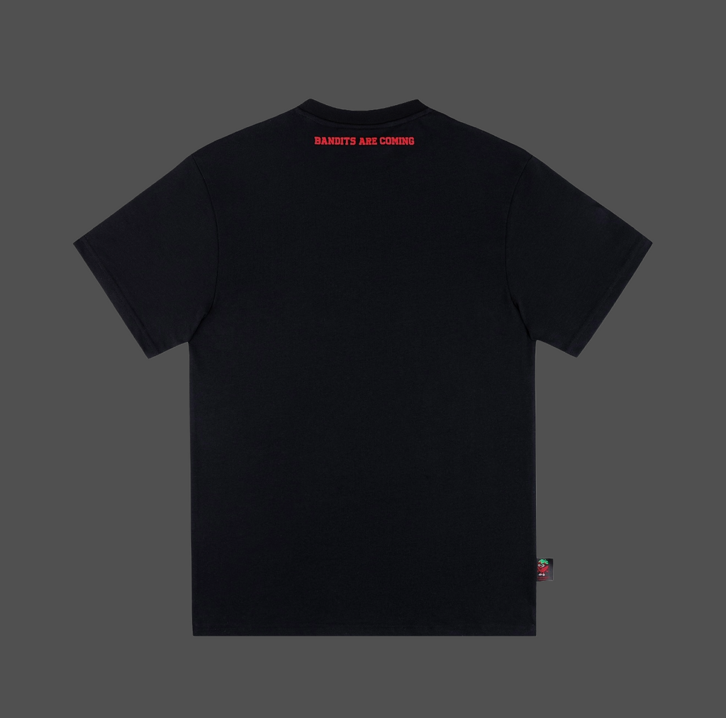200 GSM Unisex Cotton T-Shirt | True Black