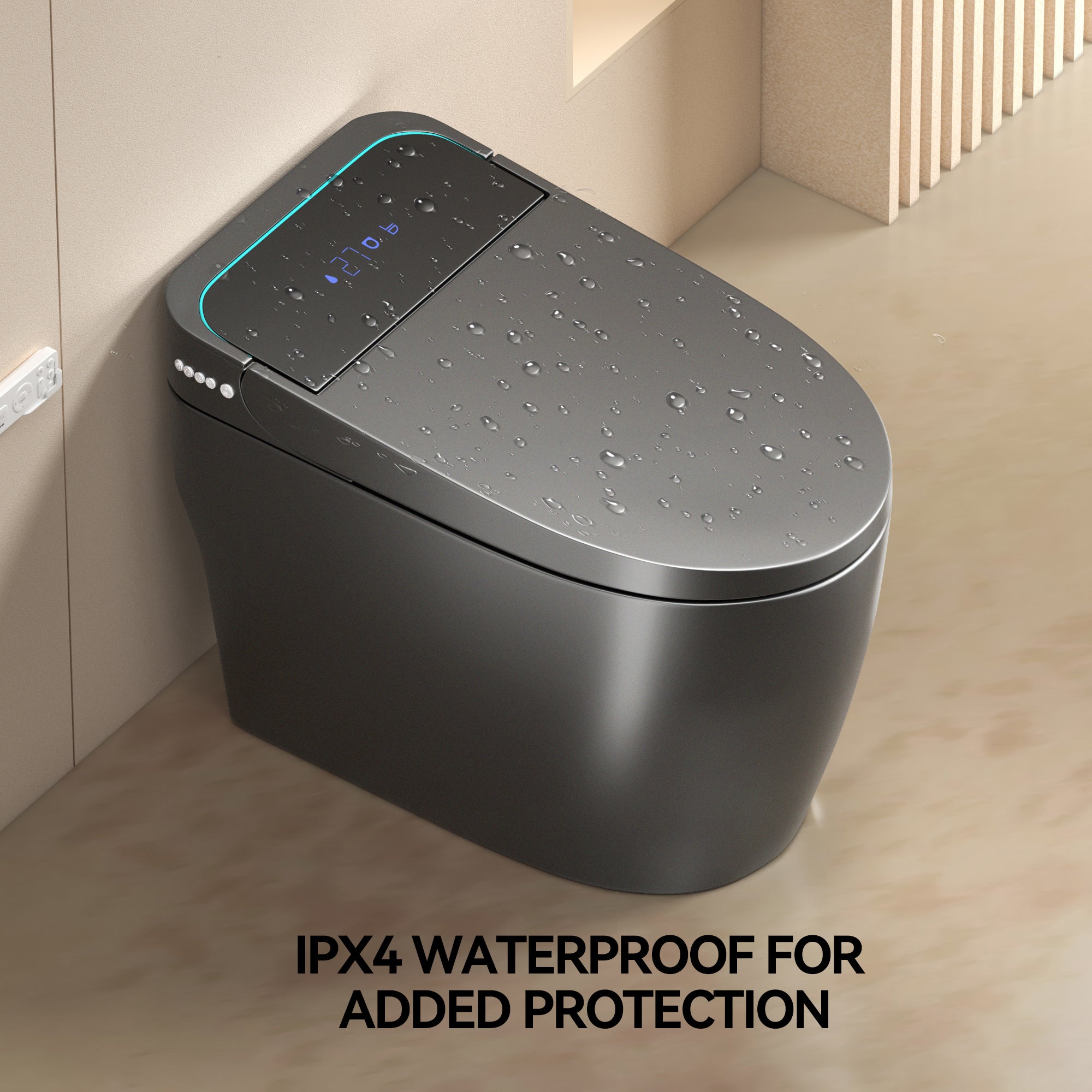Unique Smart Toile,  One Piece Toilet with Bidet Built In,Intelligent Toilet ...