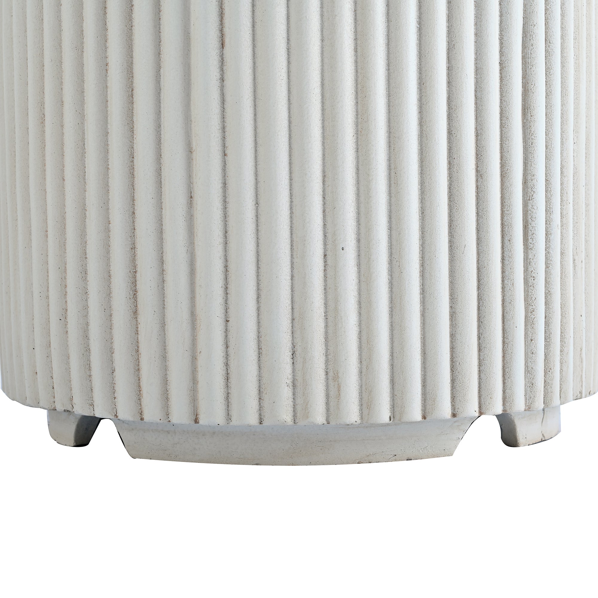 Fire Pit Propane Round MGO 50000 BTU with Tank Cover Table 38.19 In
