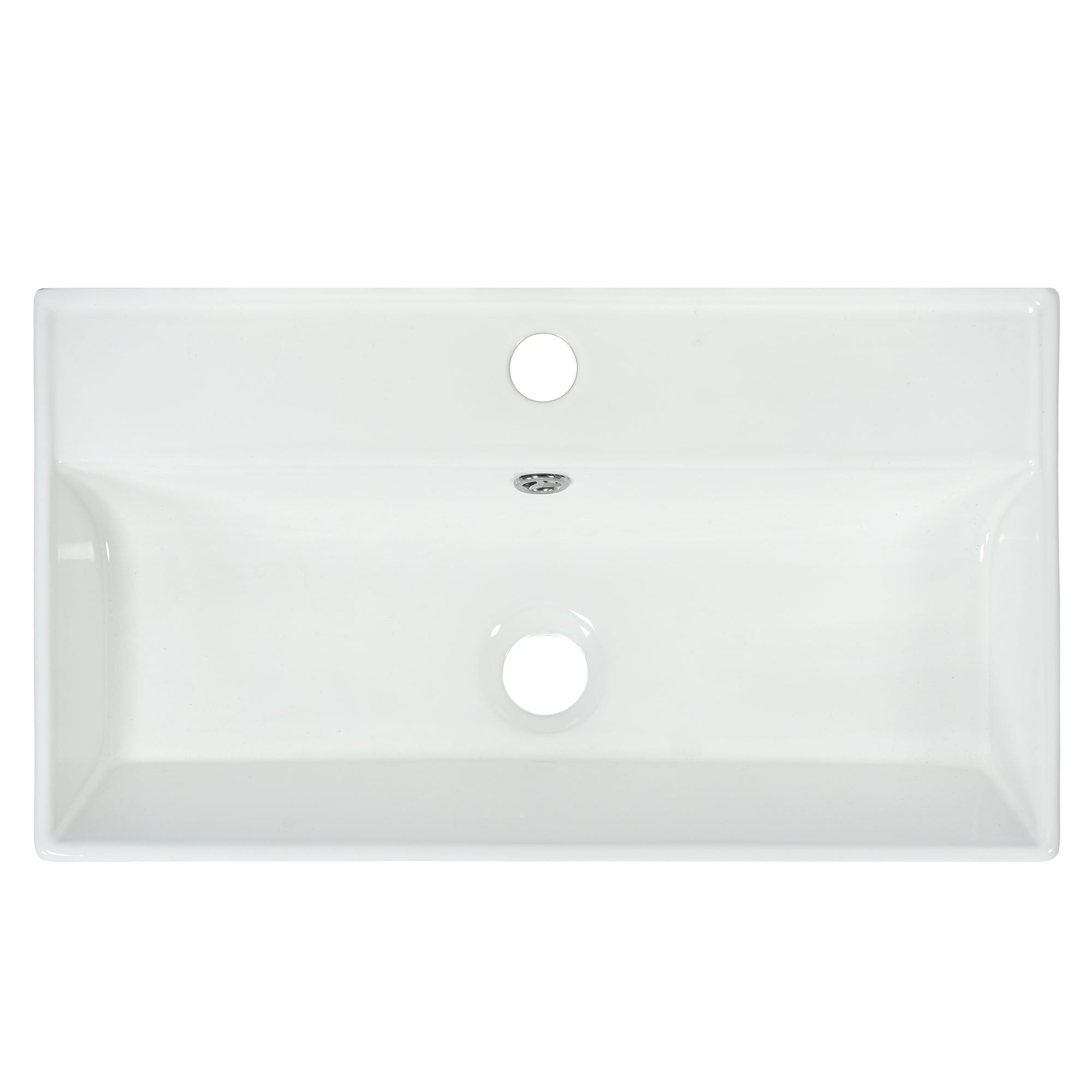 Amelia 21.6' Bathroom Vanity with Storage Cabinet, Single Ceramic Sink and Le...