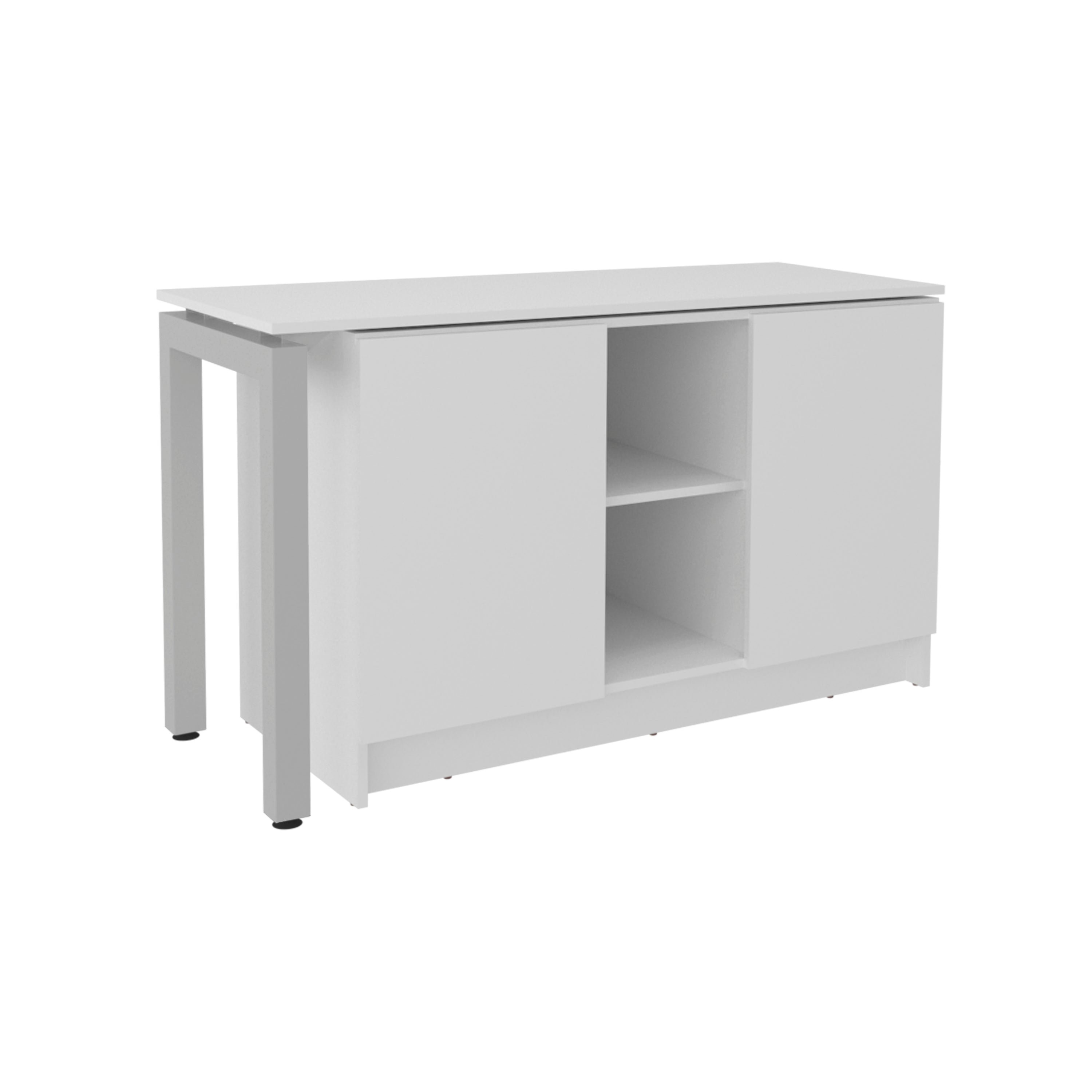 Rotable Desk 72-Inch Wide or Compact, Adjustable Workstation Two Directions
