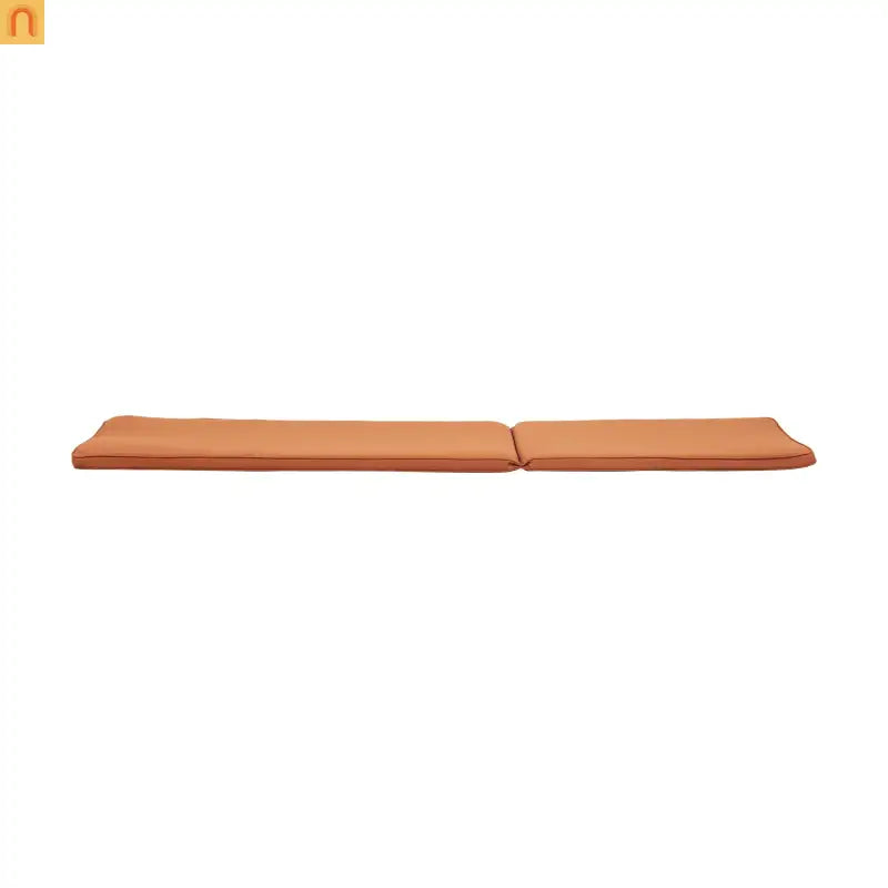 Chaise Lounge Cushion Water-Resistant Orange 78.75x23.75