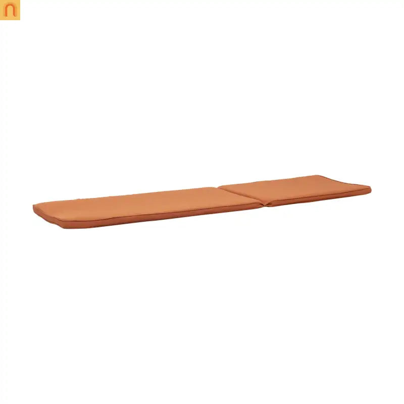 Chaise Lounge Cushion Water-Resistant Orange 78.75x23.75