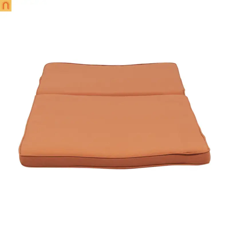 Chaise Lounge Cushion Water-Resistant Orange 78.75x23.75
