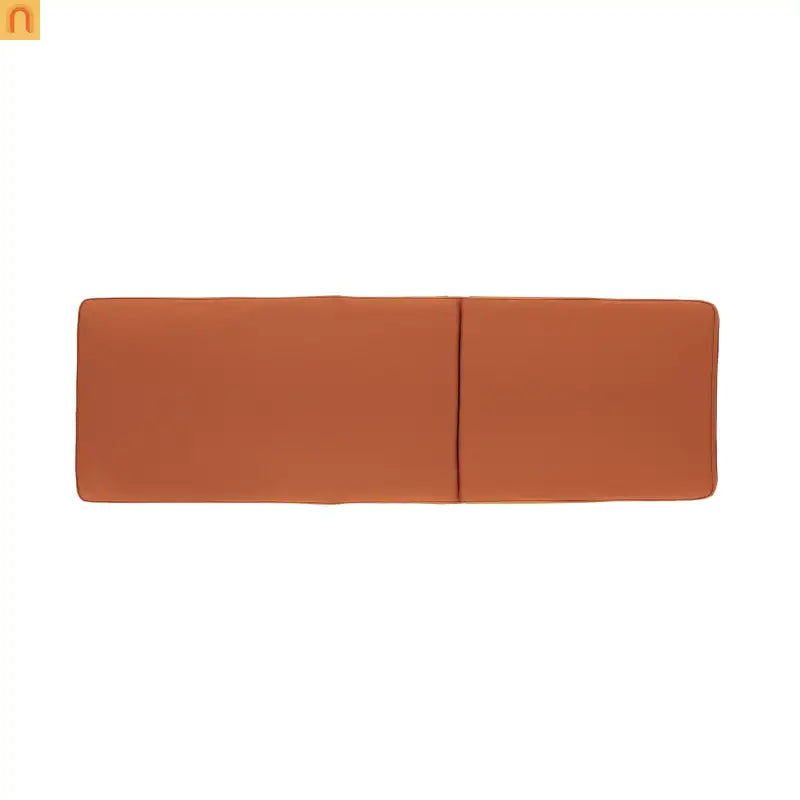 Chaise Lounge Cushion Water-Resistant Orange 78.75x23.75