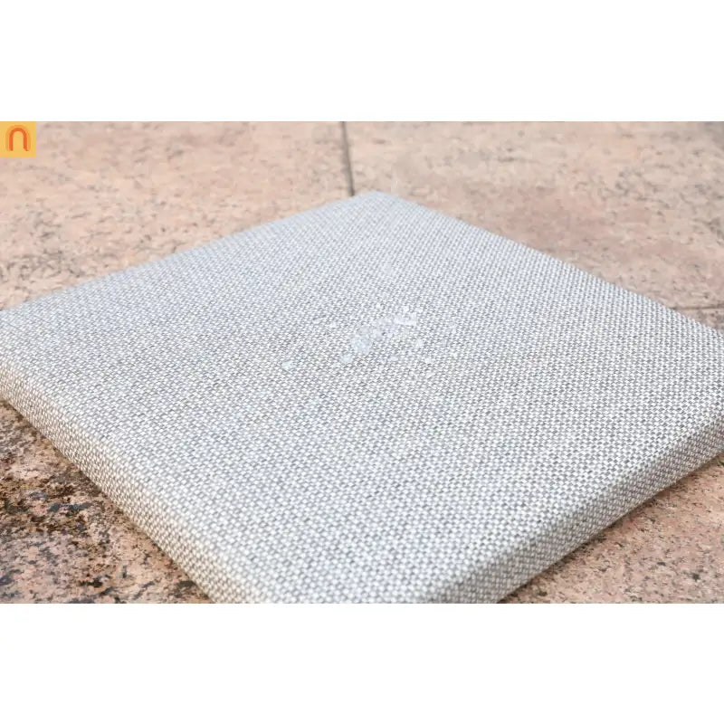 Outdoor Bar Stool Aluminum Rope Gray Set of 2 Counter Height
