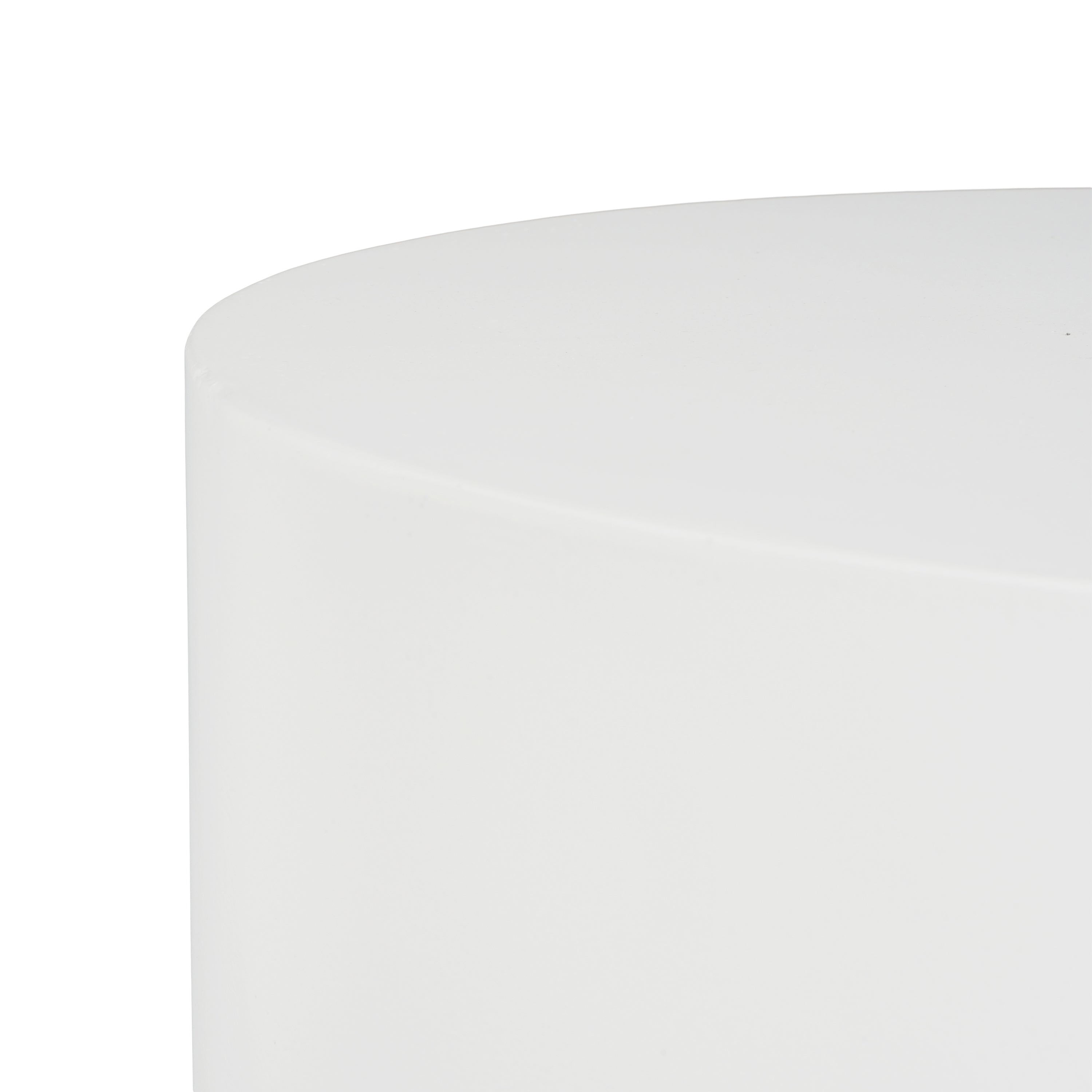 16x20 Inch MGO Propane Tank Holder Side Table, White