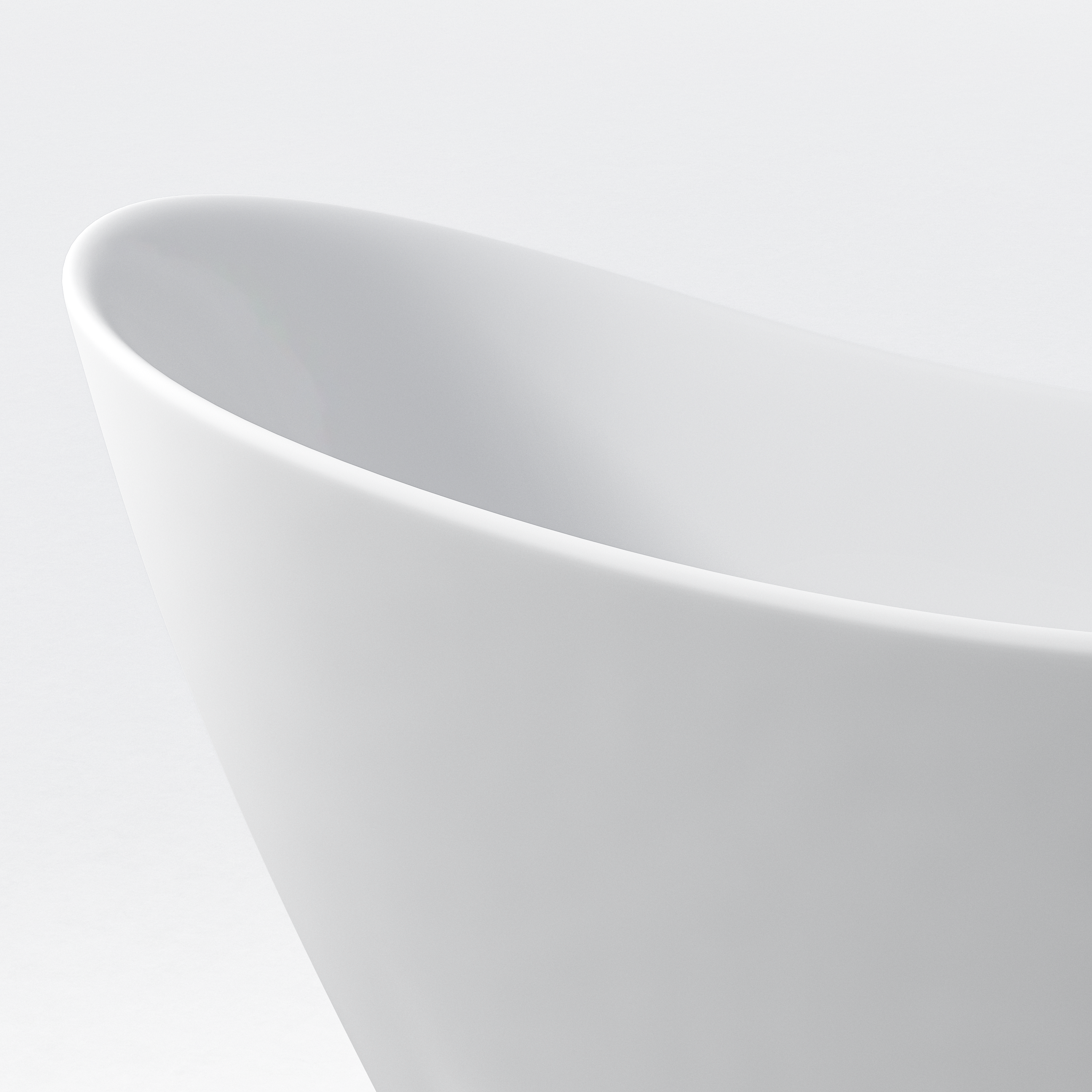 Modern Acrylic Freestanding Tub, Gloss White, Chrome Overflow and Pop-Up Drain