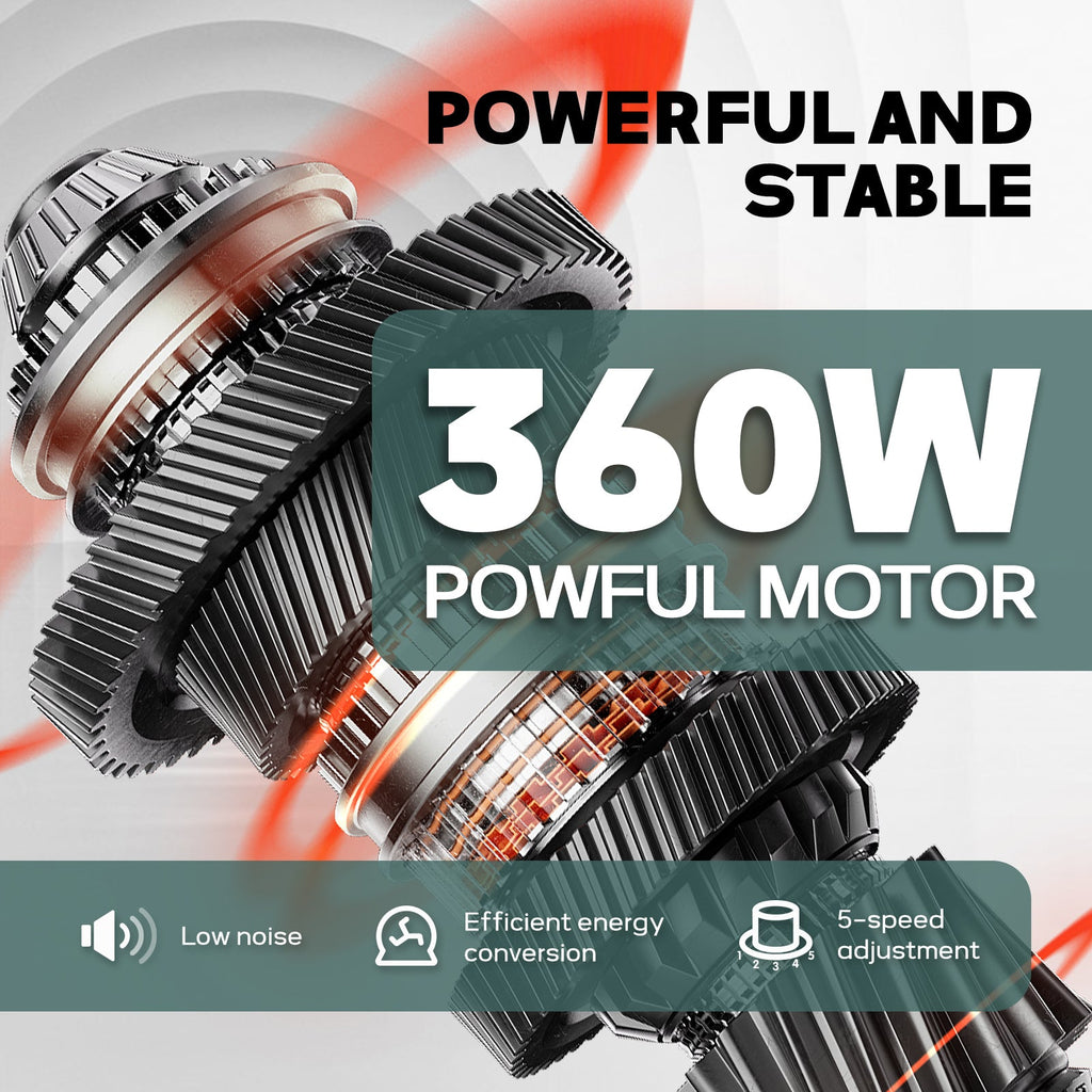 Wheelchair Electric Foldable Aluminum 264 LB 36 LB 180W Dual Motor LED Lights