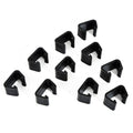 Outdoor Sectional Connector Clips Nylon Black Set of 10 No Tools