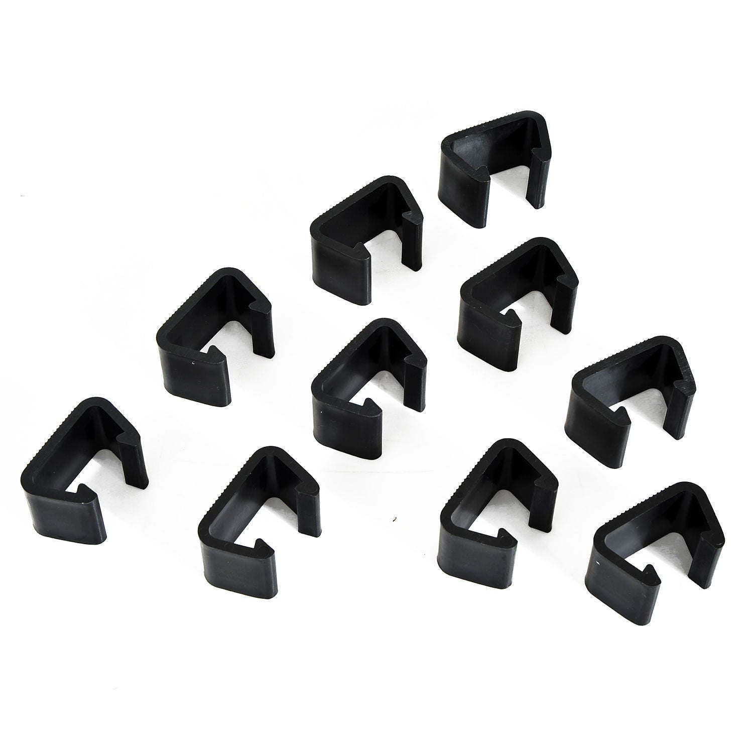 Outdoor Sectional Connector Clips Nylon Black Set of 10 No Tools