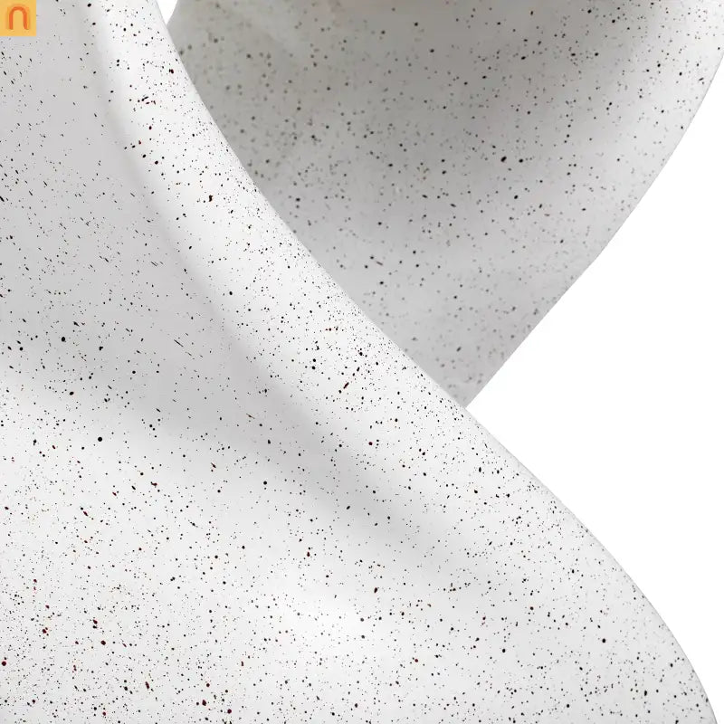Outdoor Side Table MGO Twisted Base Terrazzo White 13.39x17.91in