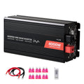 4000W Modified Sine Wave Power Inverter, 12V to 120V, LCD, USB, for RV Truck