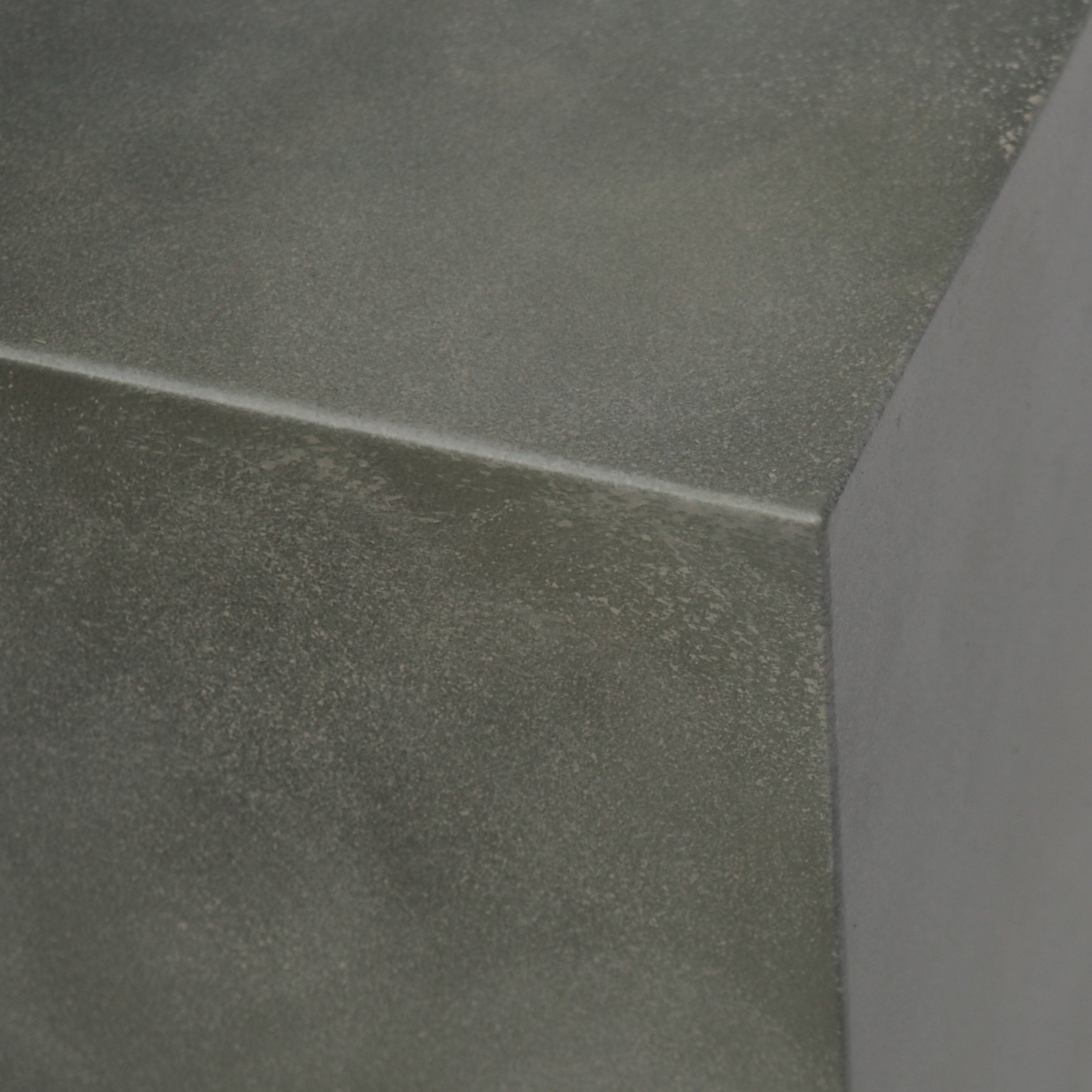 Modern Iron Square Fire Pit 50000 BTU, Stone Gray, 31x31x24