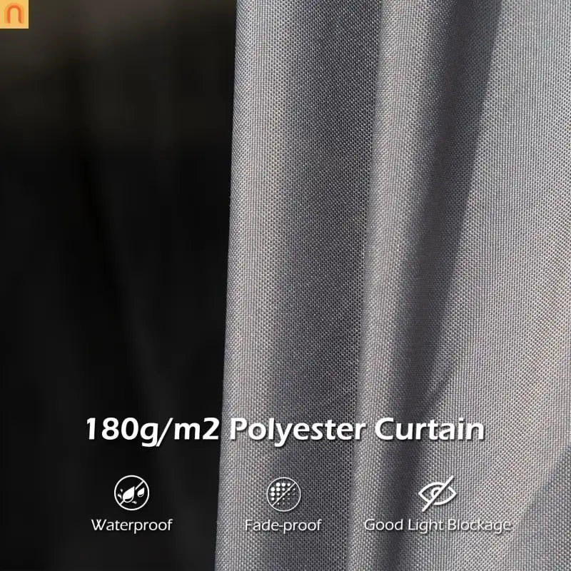 Hardtop Gazebo Steel Dark Gray 12x18ft Netting Curtains 60MPH