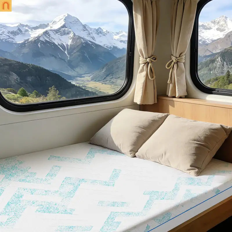 Mattress Memory Foam Short King RV 10in Cooling Gel Breathable