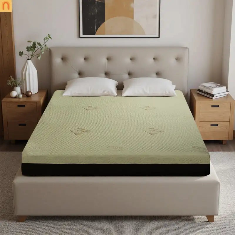 Mattress Memory Foam Copper Infused 7-Zone Cooling 12in Queen Japan