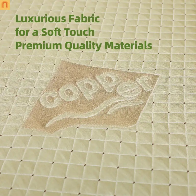Mattress Memory Foam Copper Infused 7-Zone Cooling 12in Queen Japan