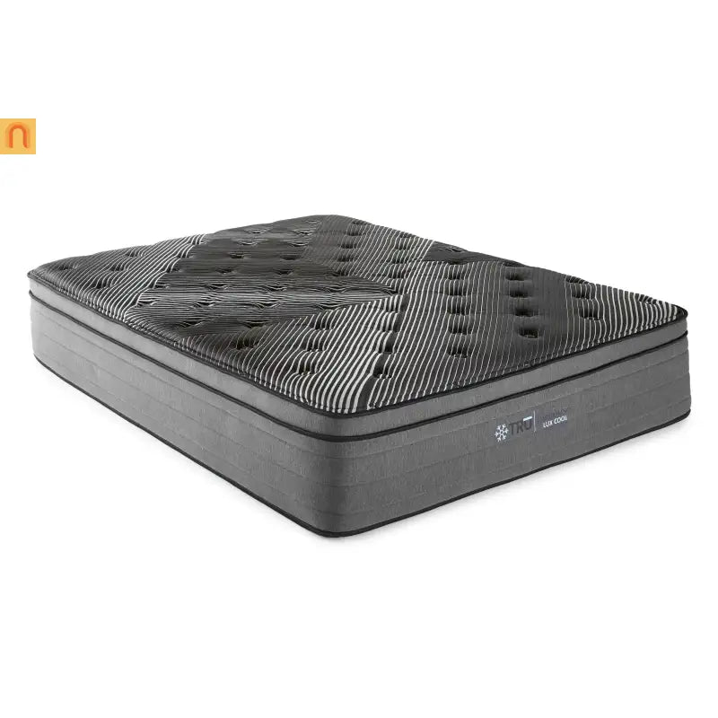 Mattress Hybrid Euro Top Ice Cover Copper Gel 15in Queen USA