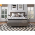 Hybrid Cooling Gel Memory Foam Mattress Queen 12in Gray