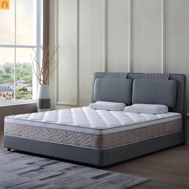 Mattress Hybrid Gel Memory Foam Pocket Spring 12in Full Edge Support