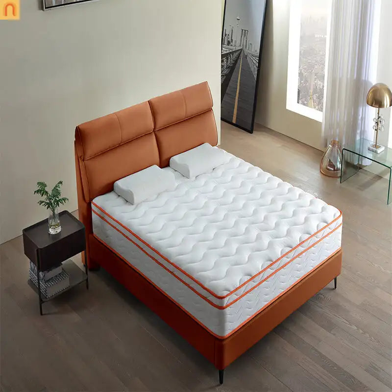 Mattress Hybrid Memory Foam Pocket Spring Medium Firm 10in Queen