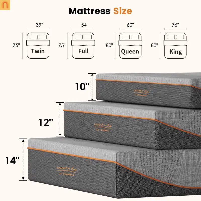 Mattress Memory Foam Green Tea Charcoal Black Full 14in Fiberglass Free