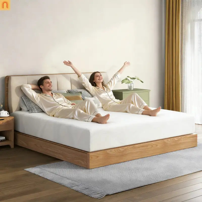 Mattress Memory Foam White King 12in Gel Cooling Layers