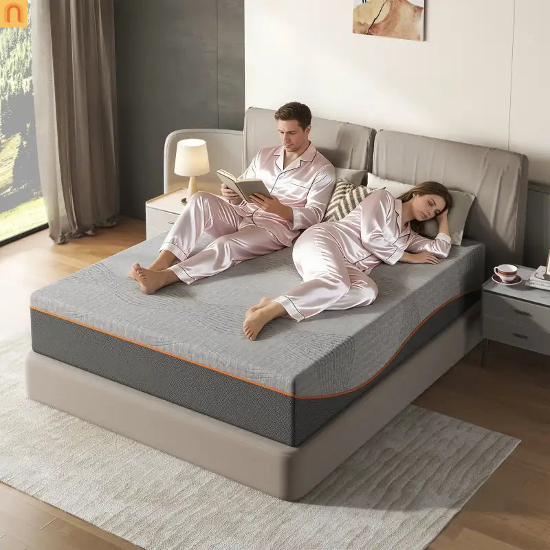 Mattress Memory Foam Green Tea Charcoal Cooling 12in King