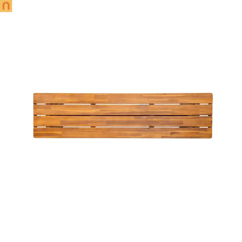 Outdoor Dining Set Acacia Wood Wicker Gray Teak Table Bench