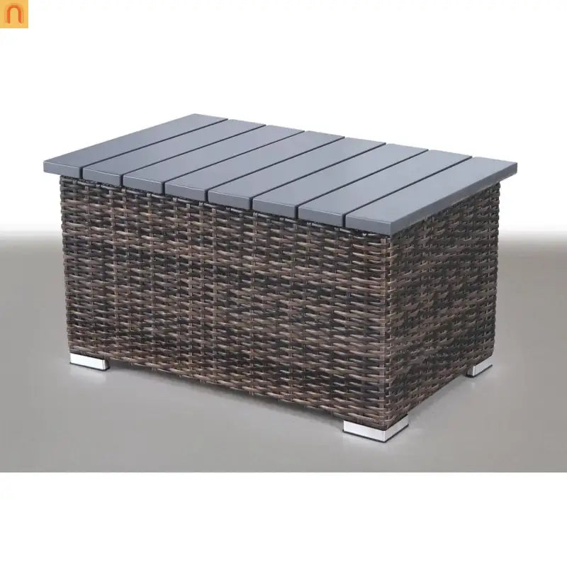 Outdoor Sectional Wicker 4 Person 148" Wide