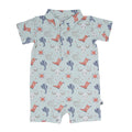 Bulls Boots Lasso Western Polo Romper